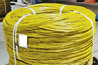 Купить Проволока с полимерным покрытием ТНС d=1.5мм, желтая по цене 115000руб.